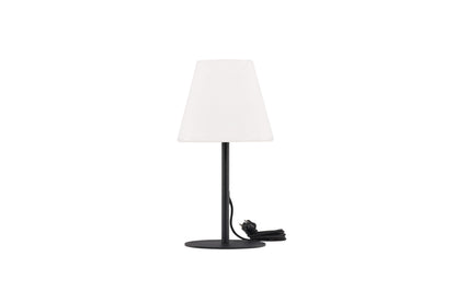 Moris bordlampe - Ø28 cm - sort, hvid - billede 5
