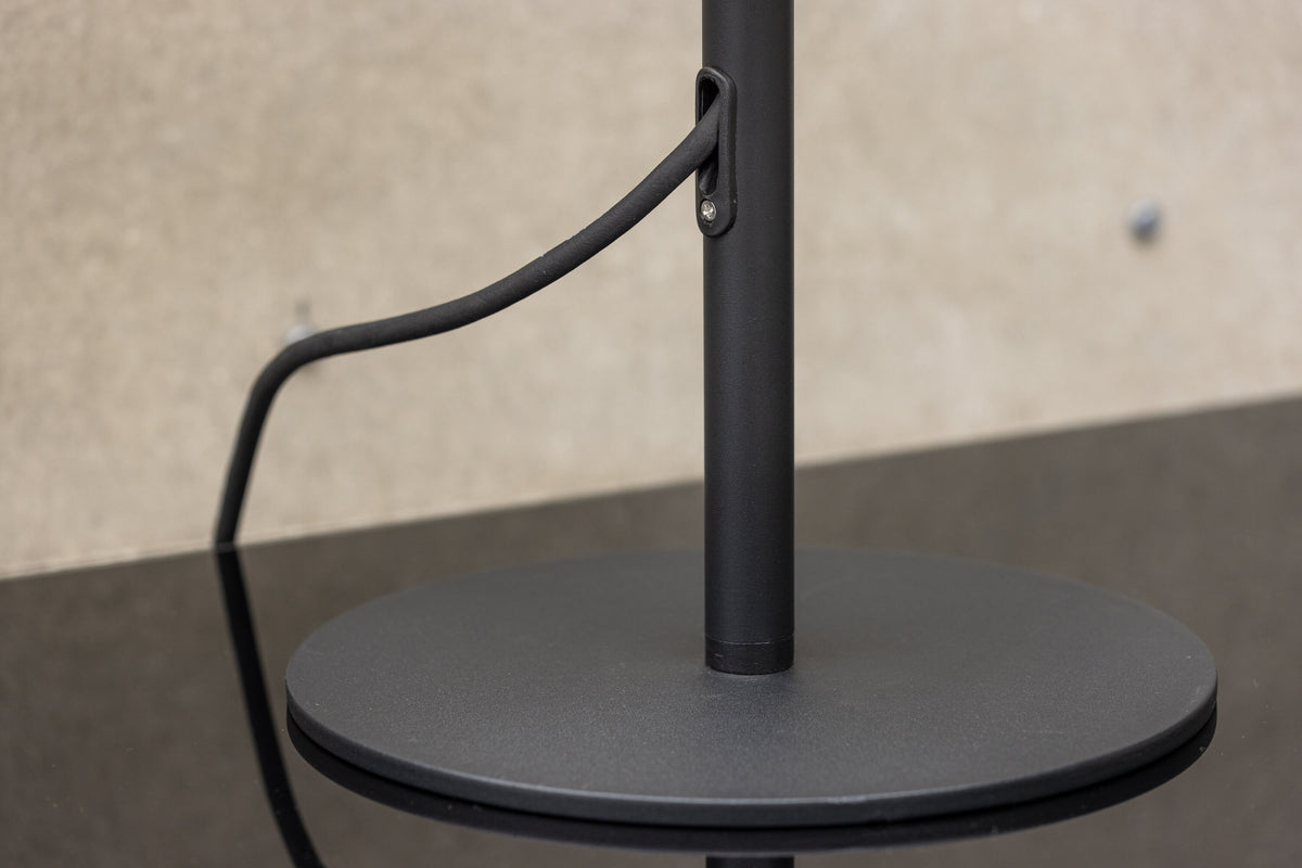 Moris bordlampe - Ø28 cm - sort, hvid - billede 15