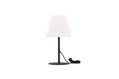 Moris bordlampe - Ø28 cm - sort, hvid - billede 6