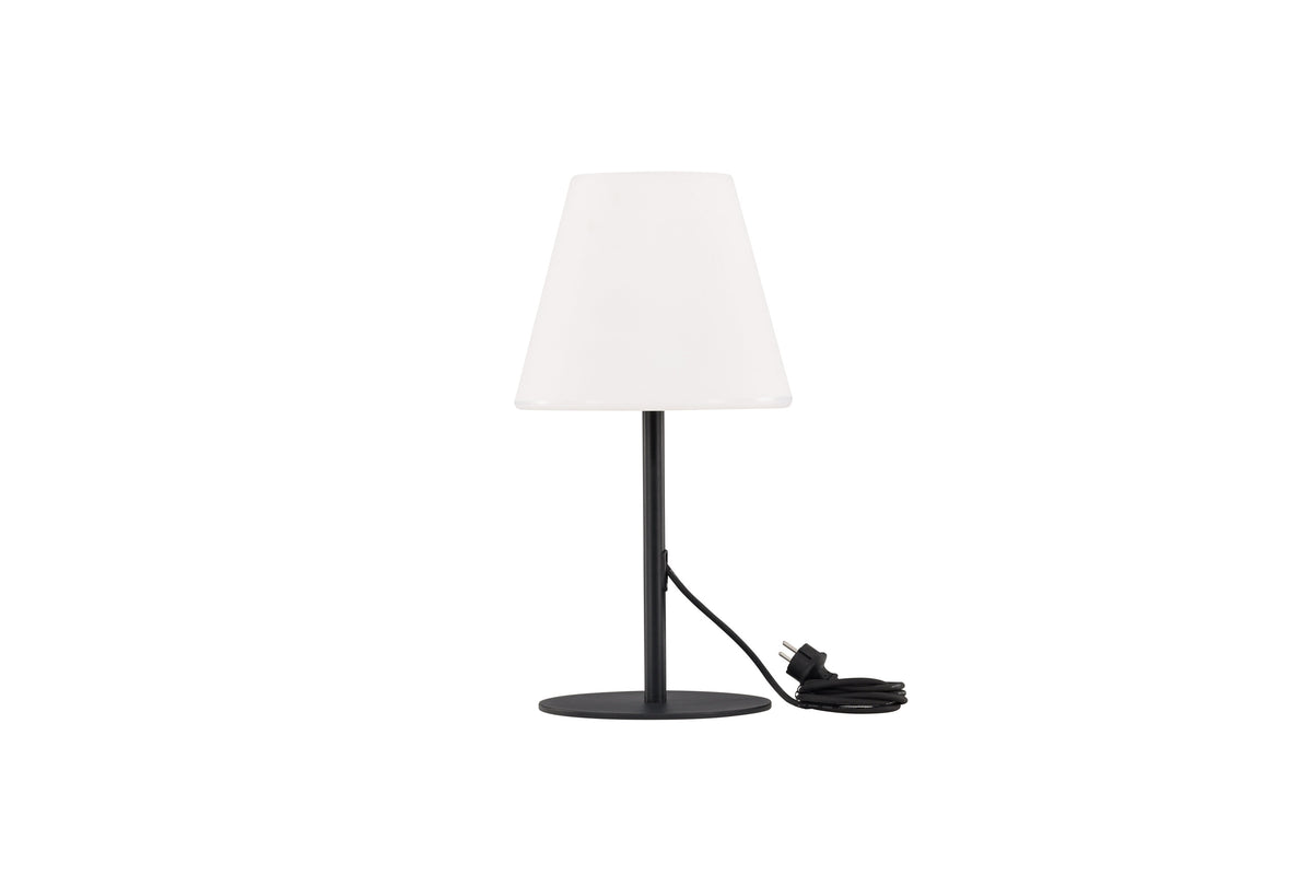 Moris bordlampe - Ø28 cm - sort, hvid - billede 7