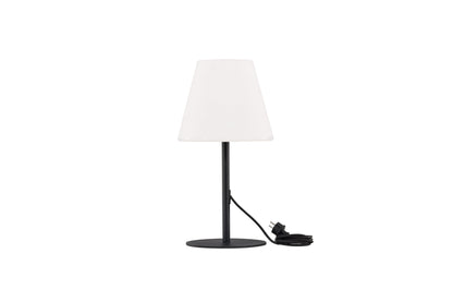 Moris bordlampe - Ø28 cm - sort, hvid - billede 7