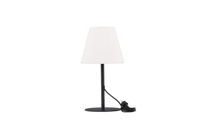 Moris bordlampe - Ø28 cm - sort, hvid - billede 8