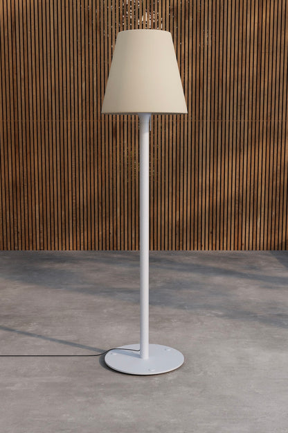 Moris gulvlampe - lyseblå, hvid - billede 3