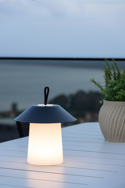 Rubu bordlampe - Ø24 cm - sort, hvid - billede 16