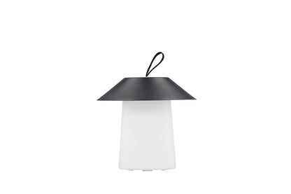 Rubu bordlampe - Ø24 cm - sort, hvid - billede 1