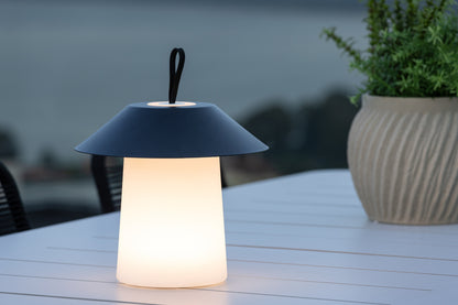 Rubu bordlampe - Ø24 cm - sort, hvid - billede 13
