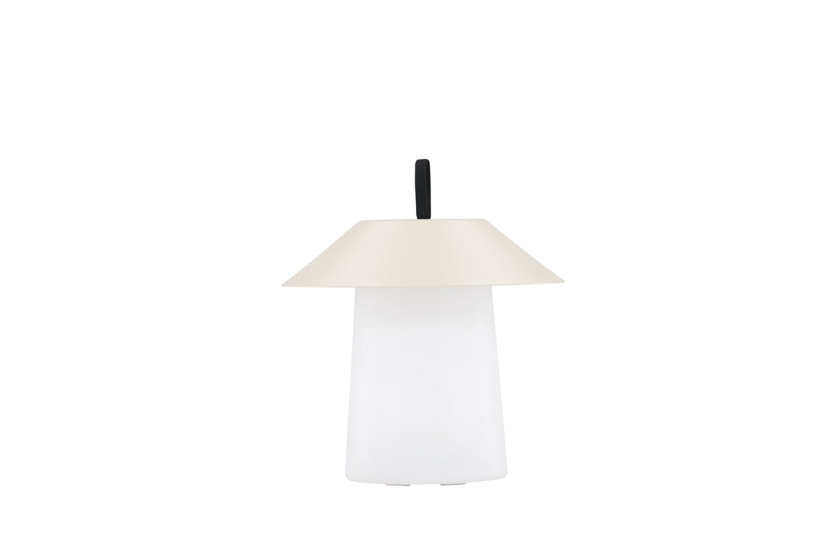 Rubu bordlampe - Ø24 cm - beige, hvid - billede 10