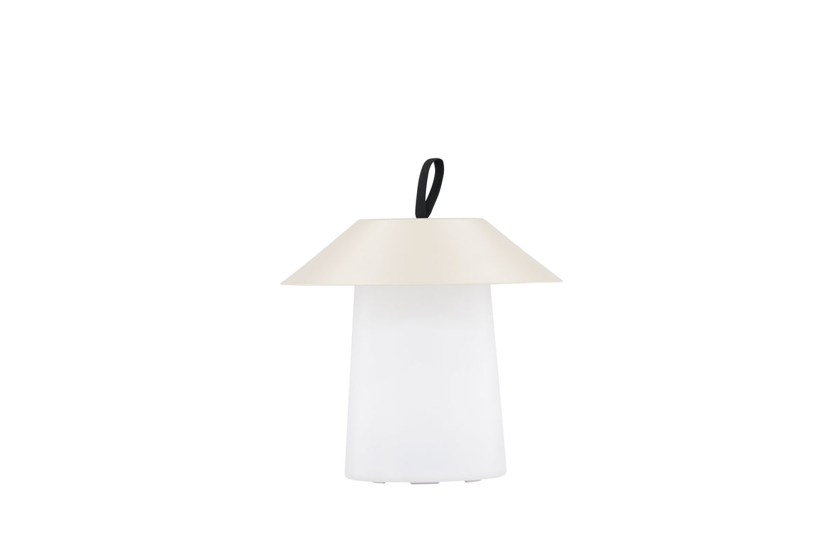 Rubu bordlampe - Ø24 cm - beige, hvid - billede 11