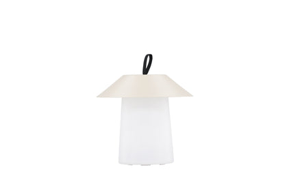 Rubu bordlampe - Ø24 cm - beige, hvid - billede 11