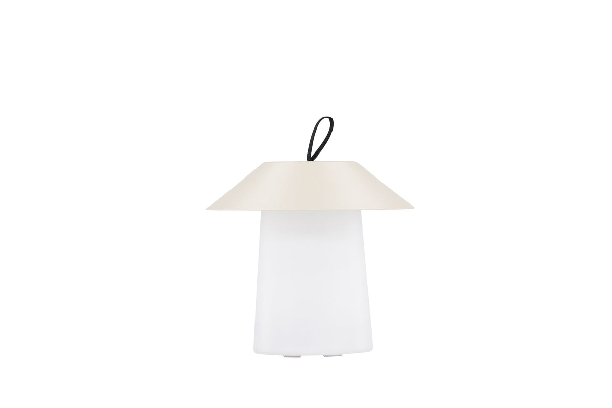 Rubu bordlampe - Ø24 cm - beige, hvid - billede 12