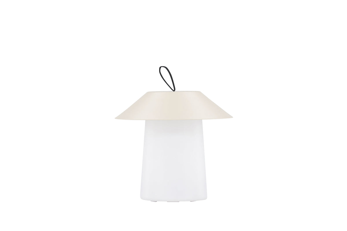 Rubu bordlampe - Ø24 cm - beige, hvid - billede 7