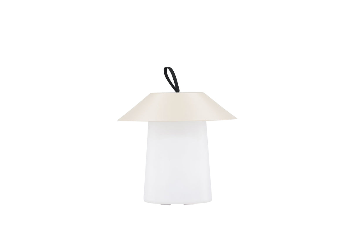 Rubu bordlampe - Ø24 cm - beige, hvid - billede 8
