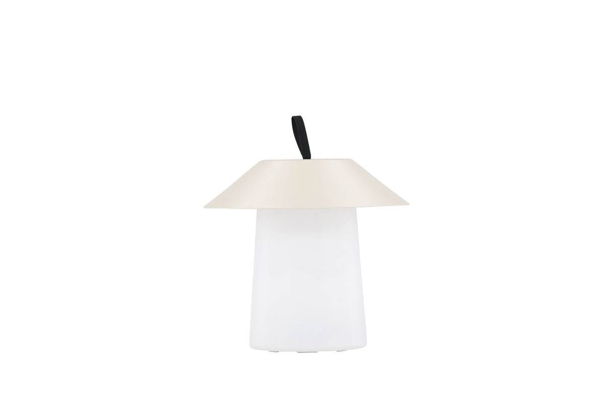 Rubu bordlampe - Ø24 cm - beige, hvid - billede 9