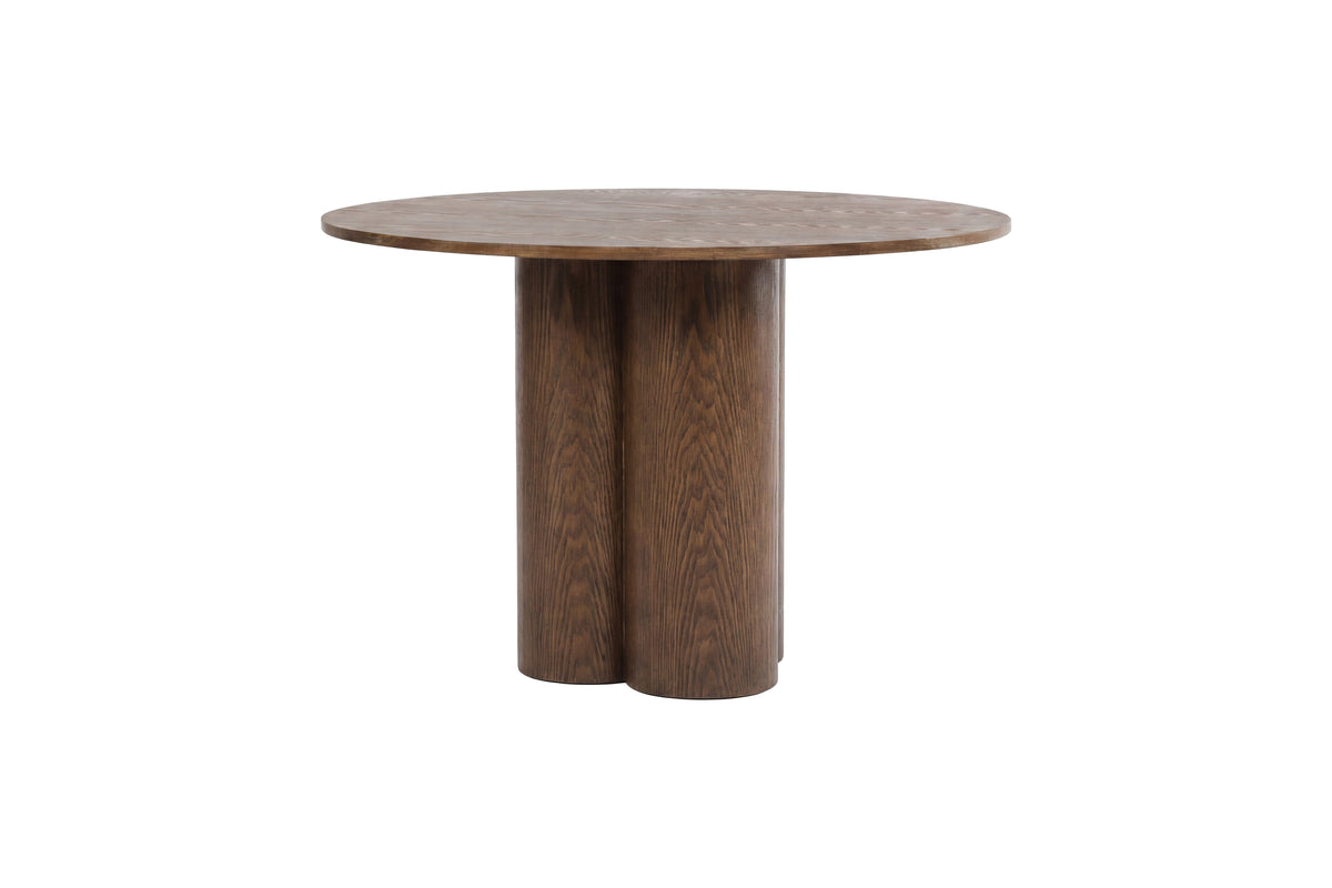 Olivia rundt spisebord - Ø110 cm - mokka - billede 3