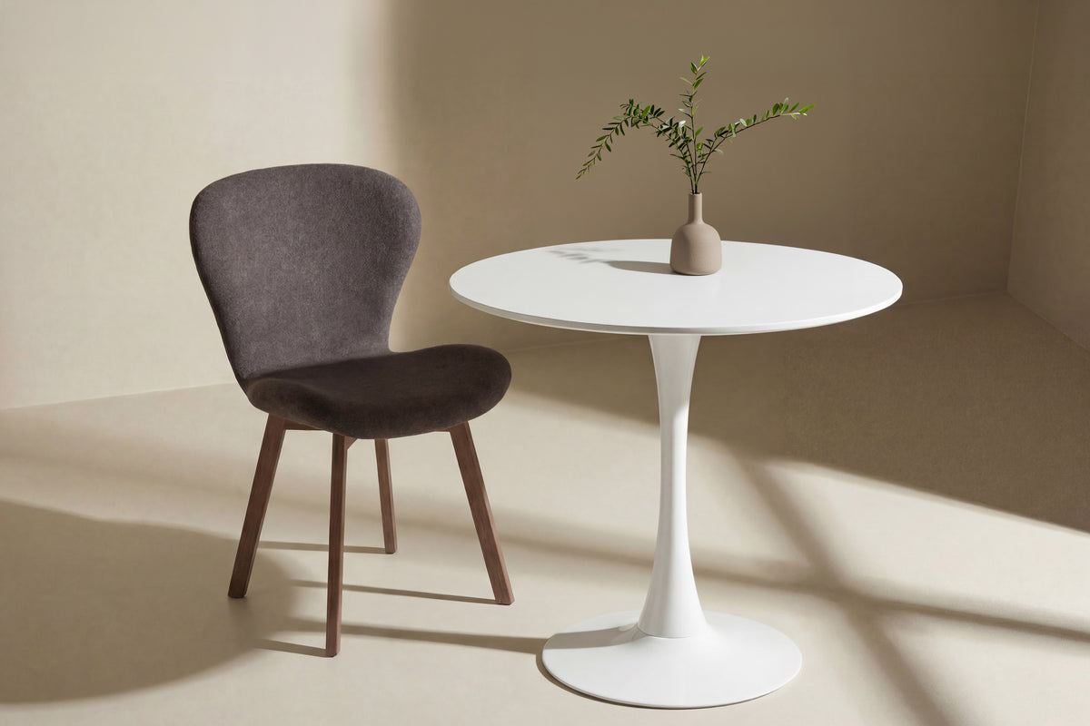 Hamden rundt spisebord - Ø80 cm - hvid - billede 3