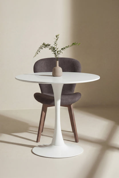 Hamden rundt spisebord - Ø80 cm - hvid - billede 8