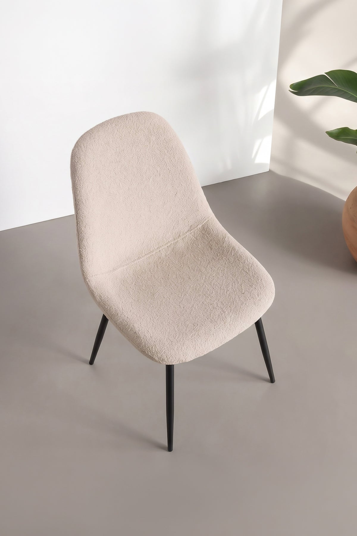 Polar spisebordsstole - beige, sort - 2 stk. - billede 10
