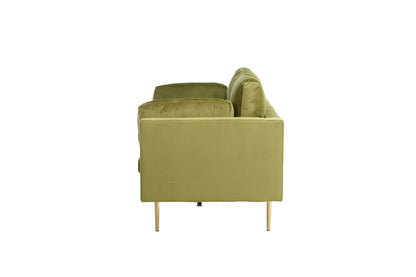 Boom 3-personers sofa - grøn, guld - billede 3