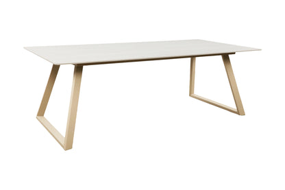 Estelle spisebord - 200 × 90 cm - beige - billede 2