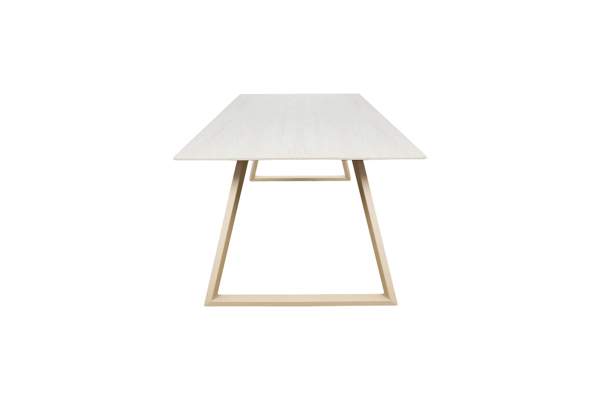 Estelle spisebord - 200 × 90 cm - beige - billede 3