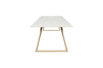 Estelle spisebord - 200 × 90 cm - beige - billede 3