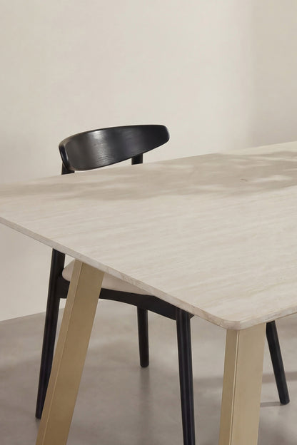 Estelle spisebord - 200 × 90 cm - beige - billede 11