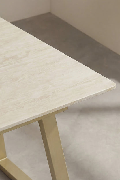 Estelle spisebord - 200 × 90 cm - beige - billede 12