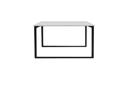Estelle sofabord - 120 × 60 cm - sort, hvid - billede 3