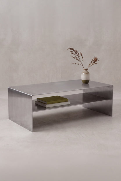 Pauta sofabord - 120 × 60 cm - sølv - billede 9