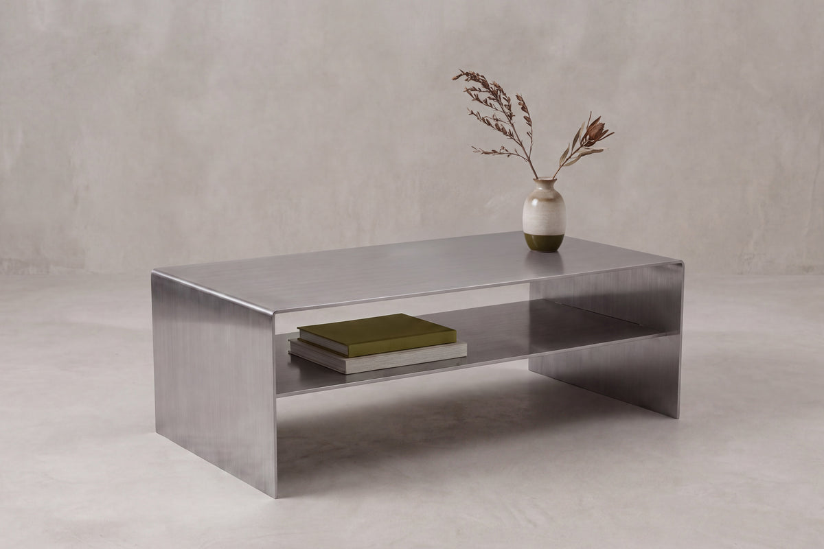 Pauta sofabord - 120 × 60 cm - sølv - billede 5