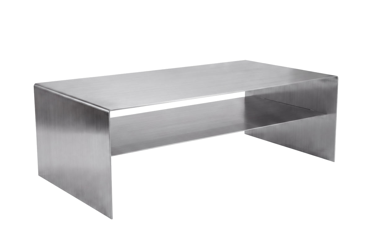 Pauta sofabord - 120 × 60 cm - sølv - billede 2