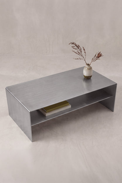 Pauta sofabord - 120 × 60 cm - sølv - billede 10