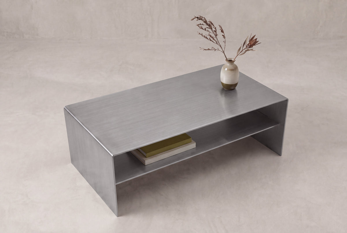 Pauta sofabord - 120 × 60 cm - sølv - billede 6