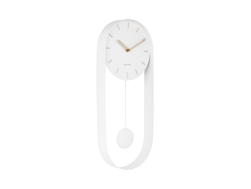 Karlsson vægur Pendulum Charm - Hvid
