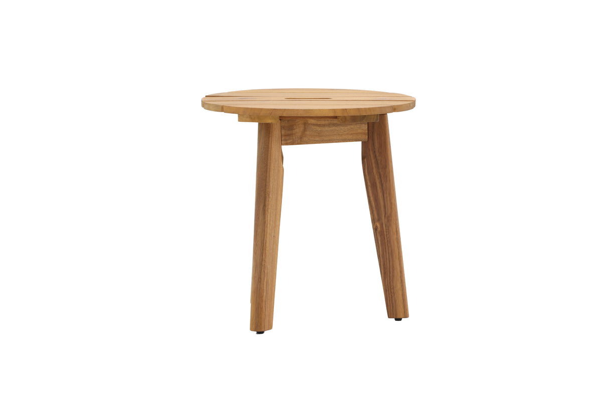 Chania sidebord - Ø40 cm - natur - billede 1
