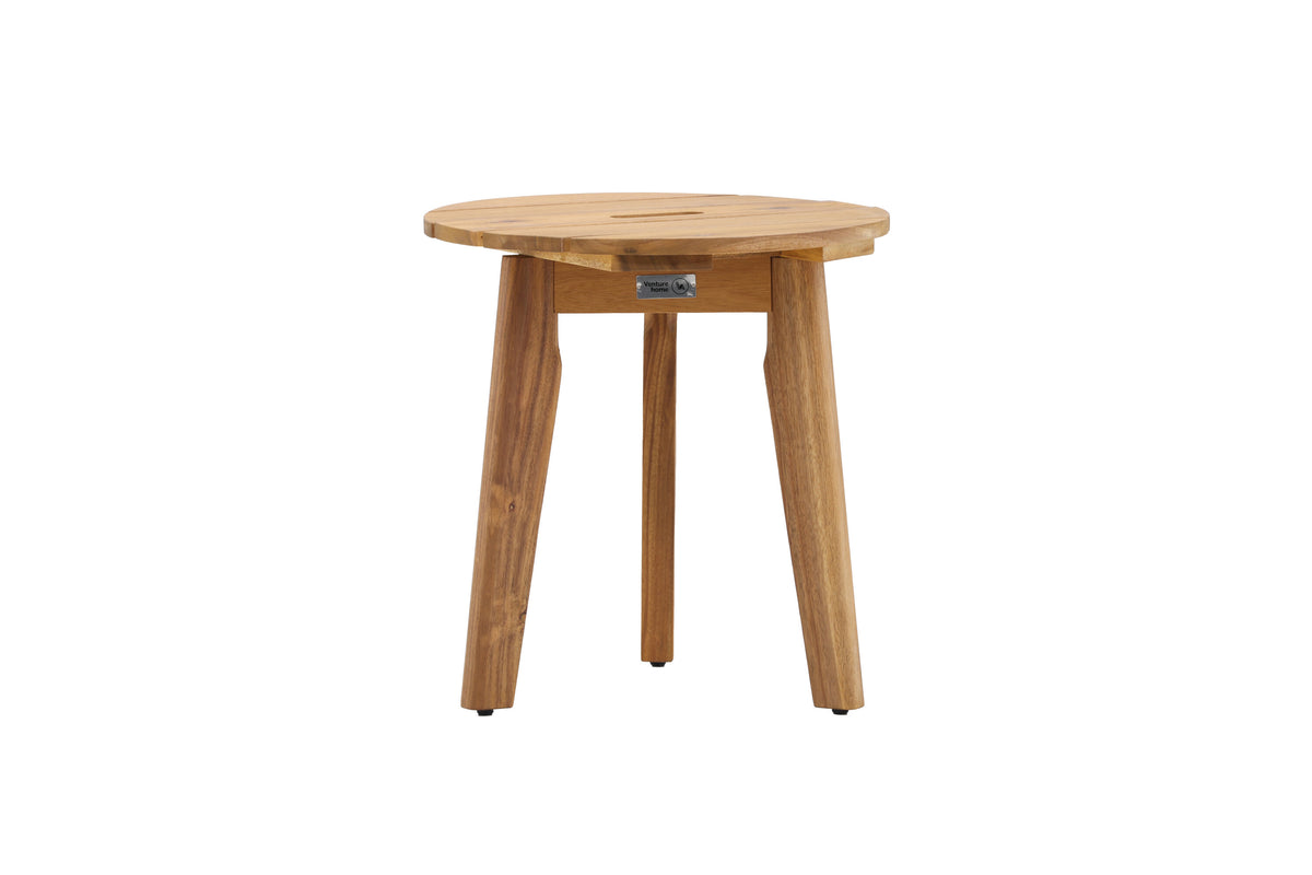 Chania sidebord - Ø40 cm - natur - billede 6