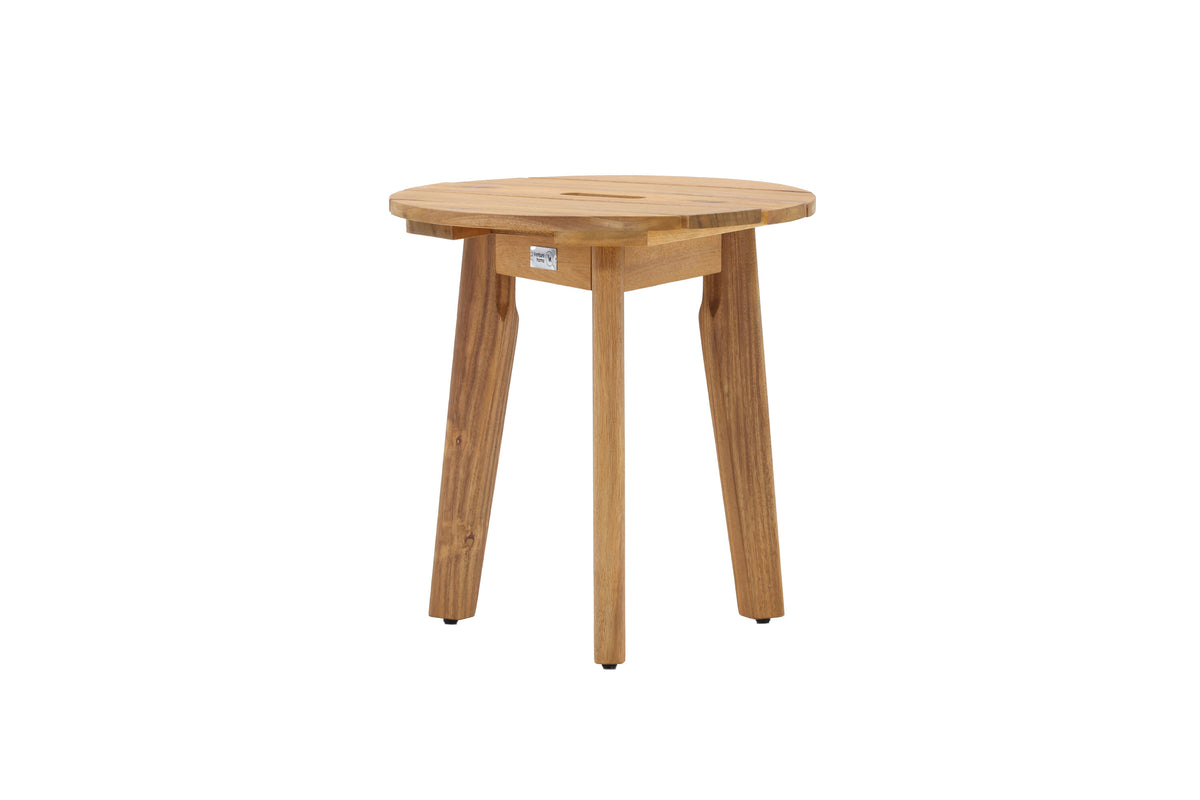 Chania sidebord - Ø40 cm - natur - billede 8