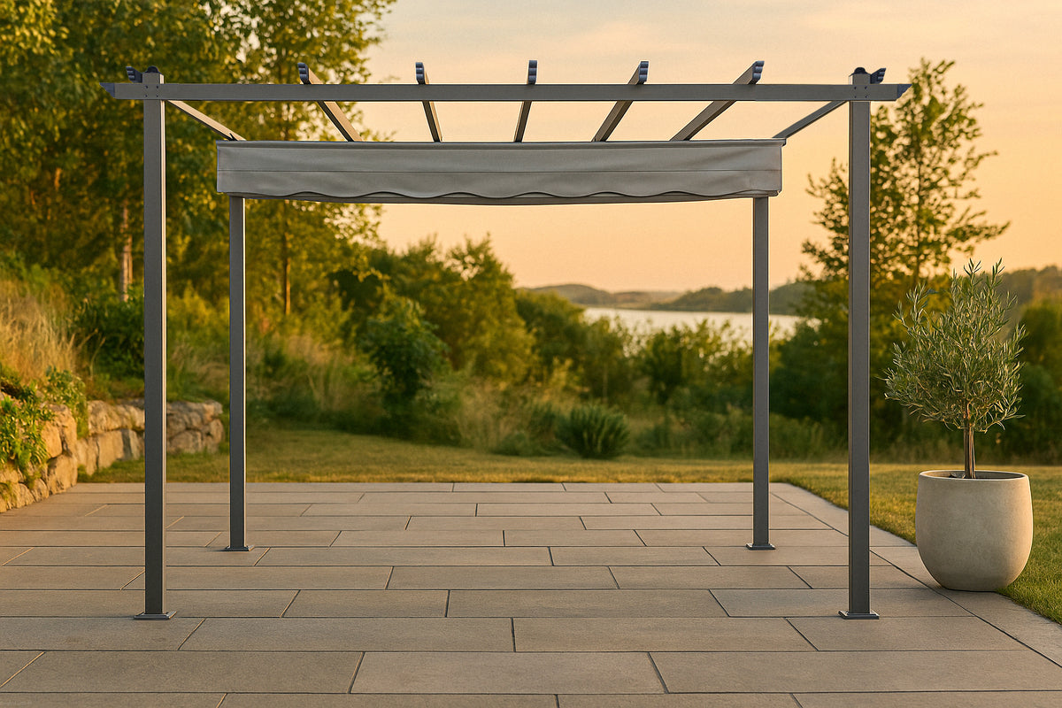 Lazio Pergola 295 x 245 x 395 Grå