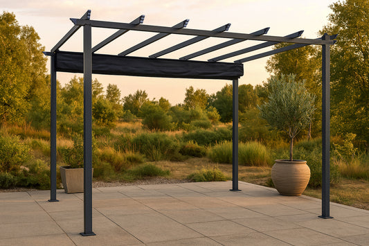 Lazio Pergola 295 x 245 x 395 Sort