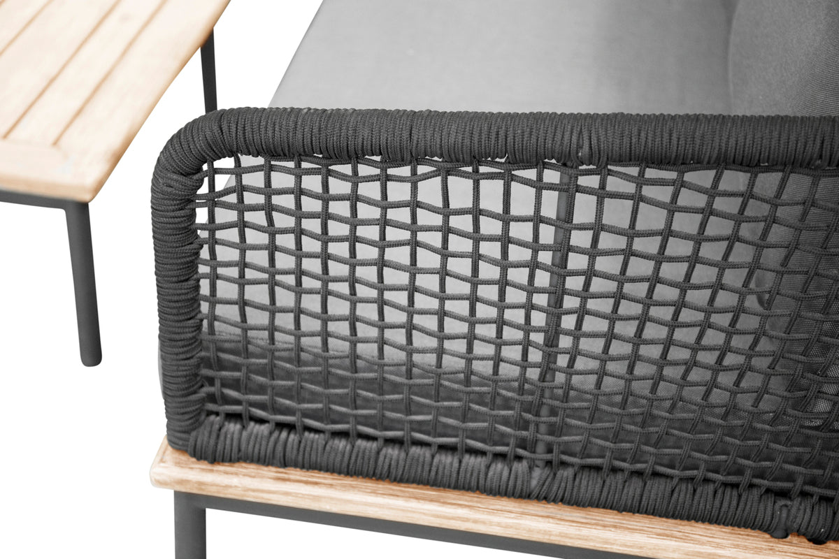 Andorra Hjørnesofa Sæt Natur/Sort