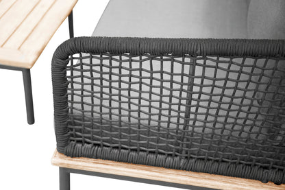 Andorra Hjørnesofa Sæt Natur/Sort