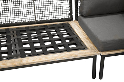 Andorra Hjørnesofa Sæt Natur/Sort