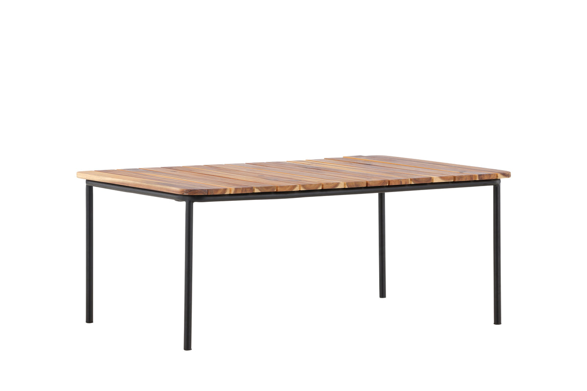 Penh sofabord - 100 × 65 cm - natur, sort - billede 12
