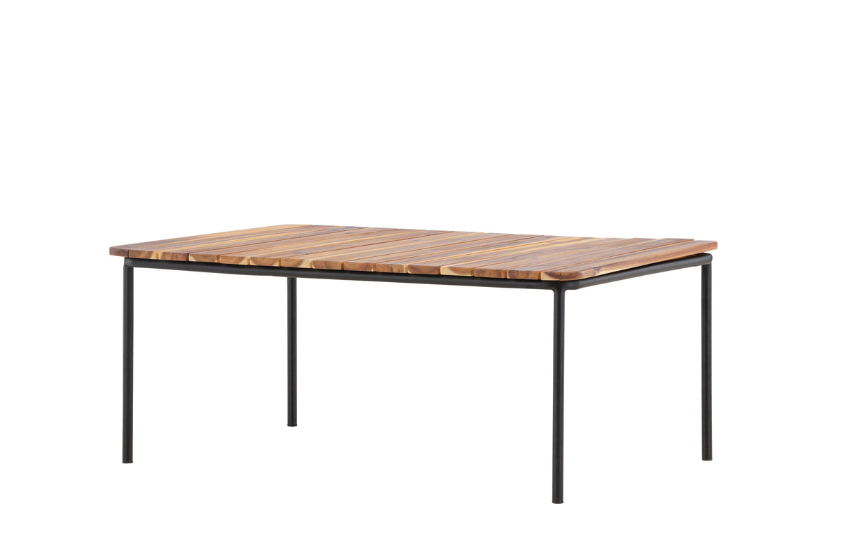 Penh sofabord - 100 × 65 cm - natur, sort - billede 2