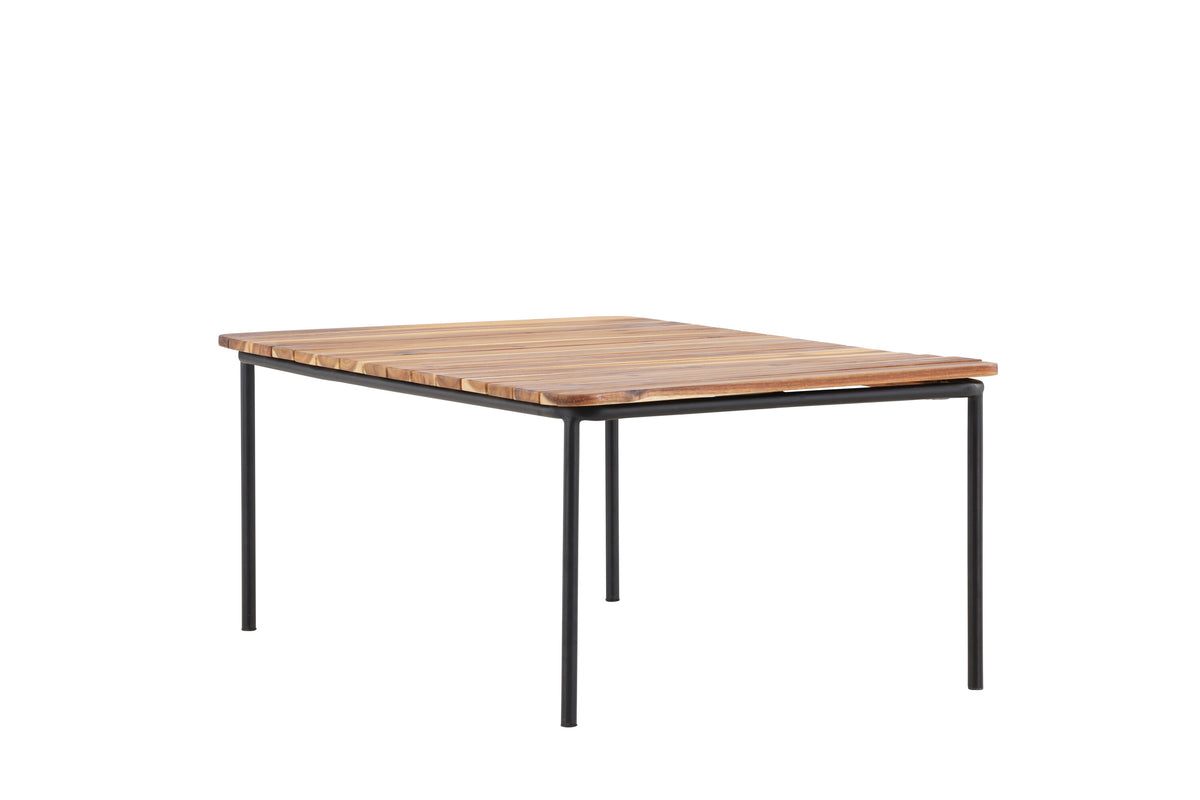 Penh sofabord - 100 × 65 cm - natur, sort - billede 3