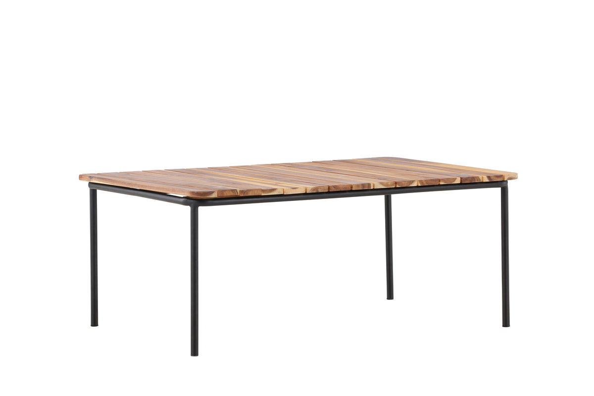 Penh sofabord - 100 × 65 cm - natur, sort - billede 6