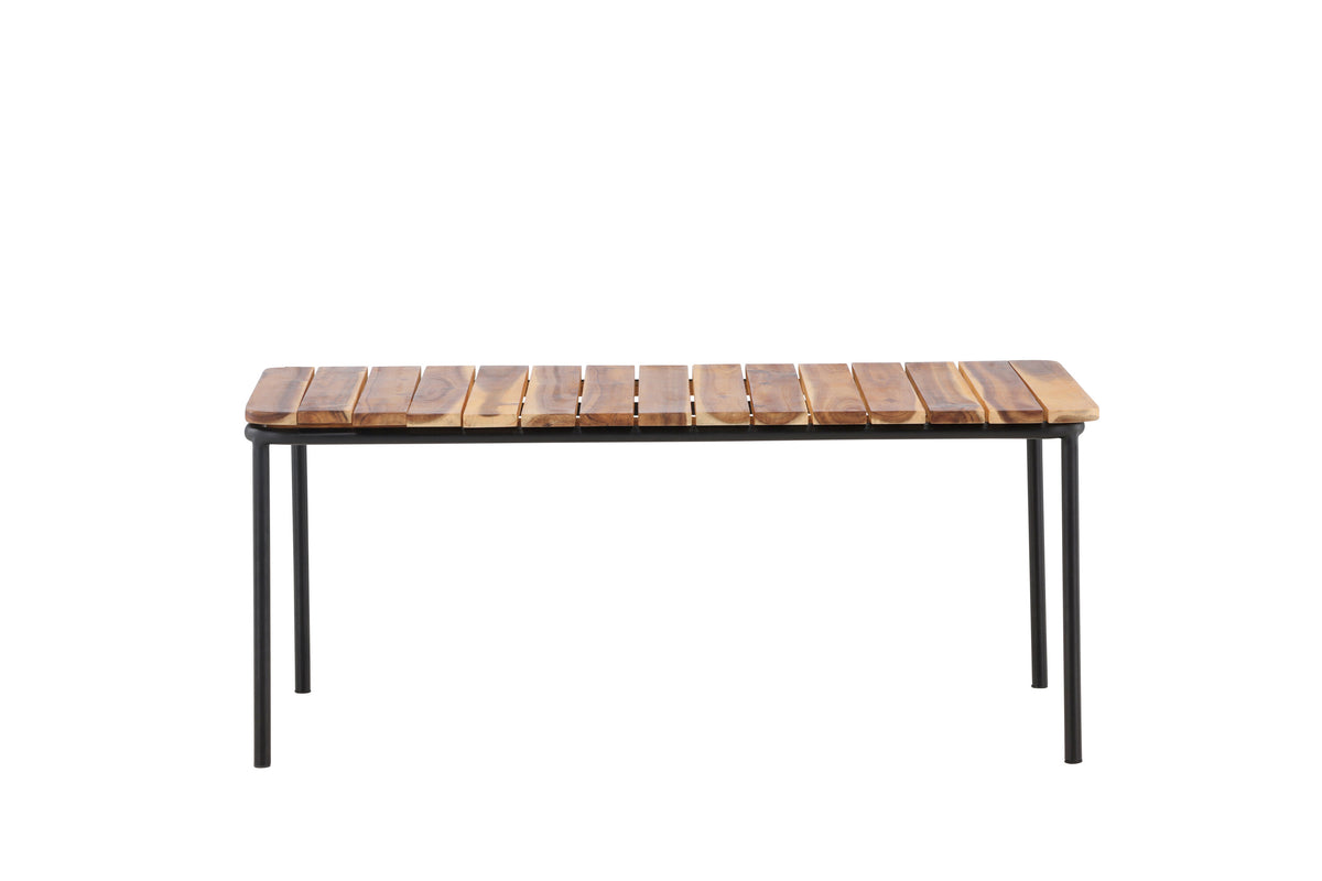 Penh sofabord - 100 × 65 cm - natur, sort - billede 7