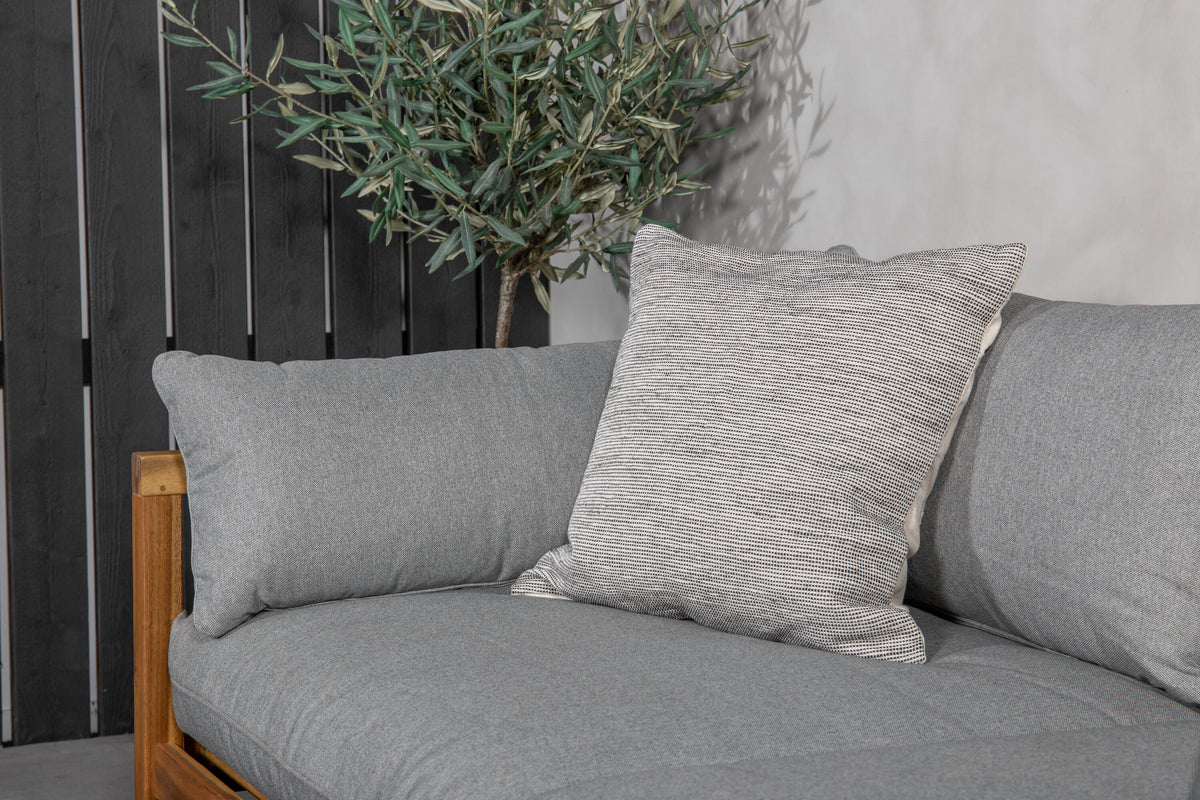 Marion 2-personers sofa - grå, natur - billede 7