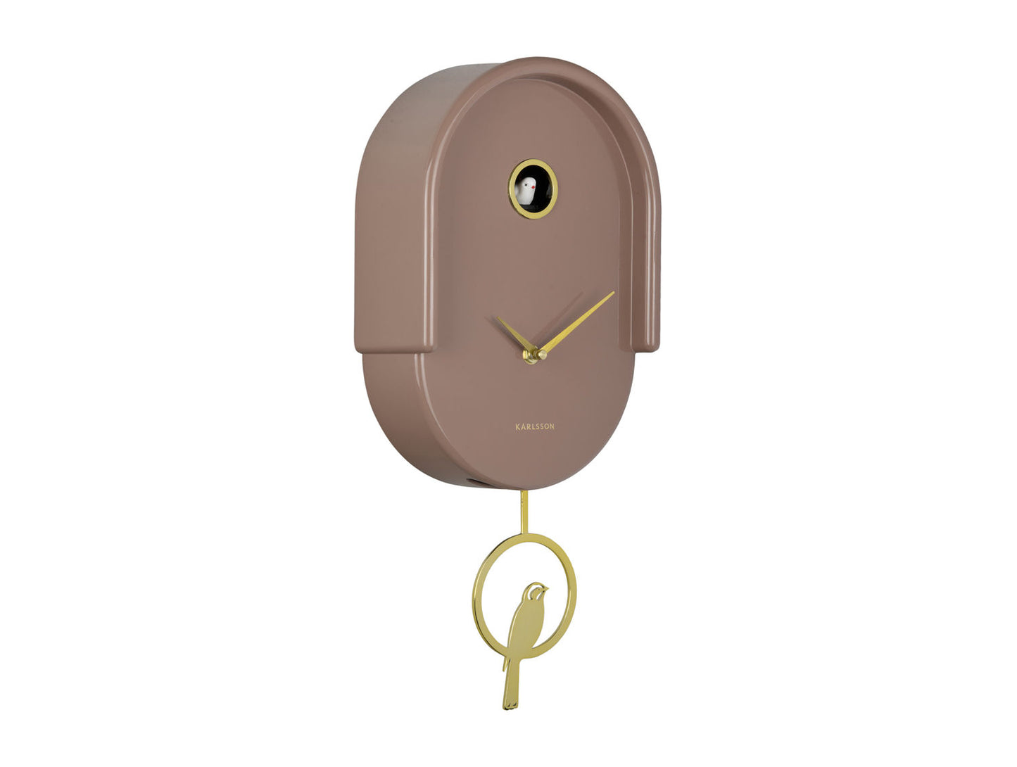 Karlsson vægur Tweet - Mokkabrun