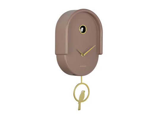 Karlsson vægur Tweet - Mokkabrun